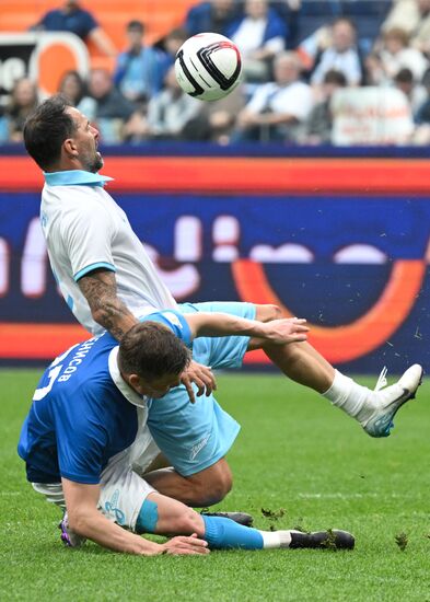 Russia Soccer Zenit Centenary Legends Match