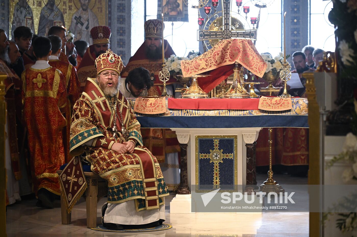 Russia Religion Prince Vladimir Baptism Day