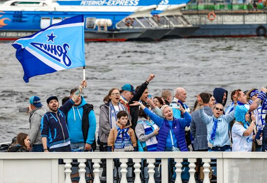 Russia Soccer Zenit Centenary