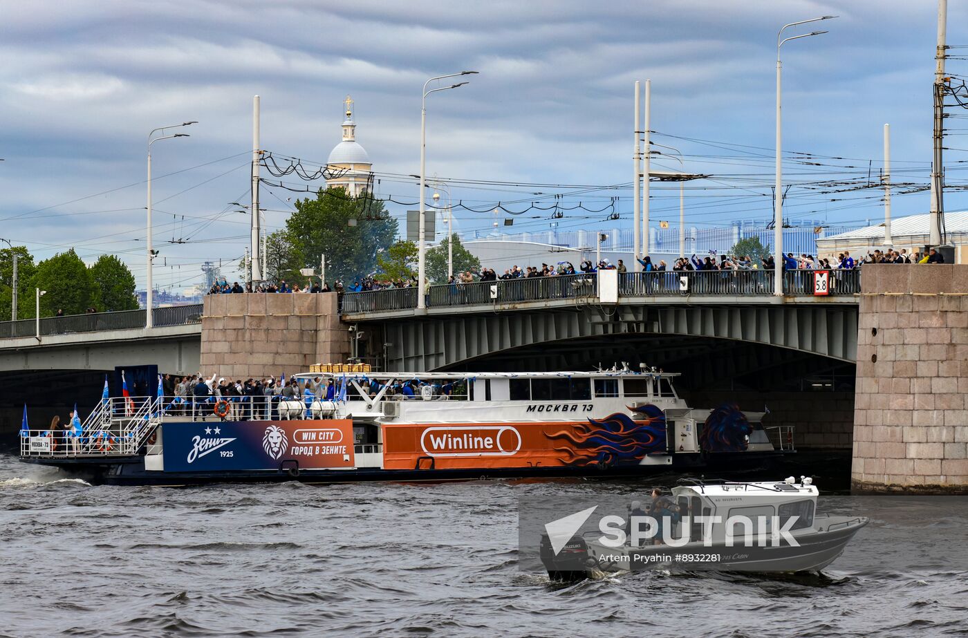 Russia Soccer Zenit Centenary