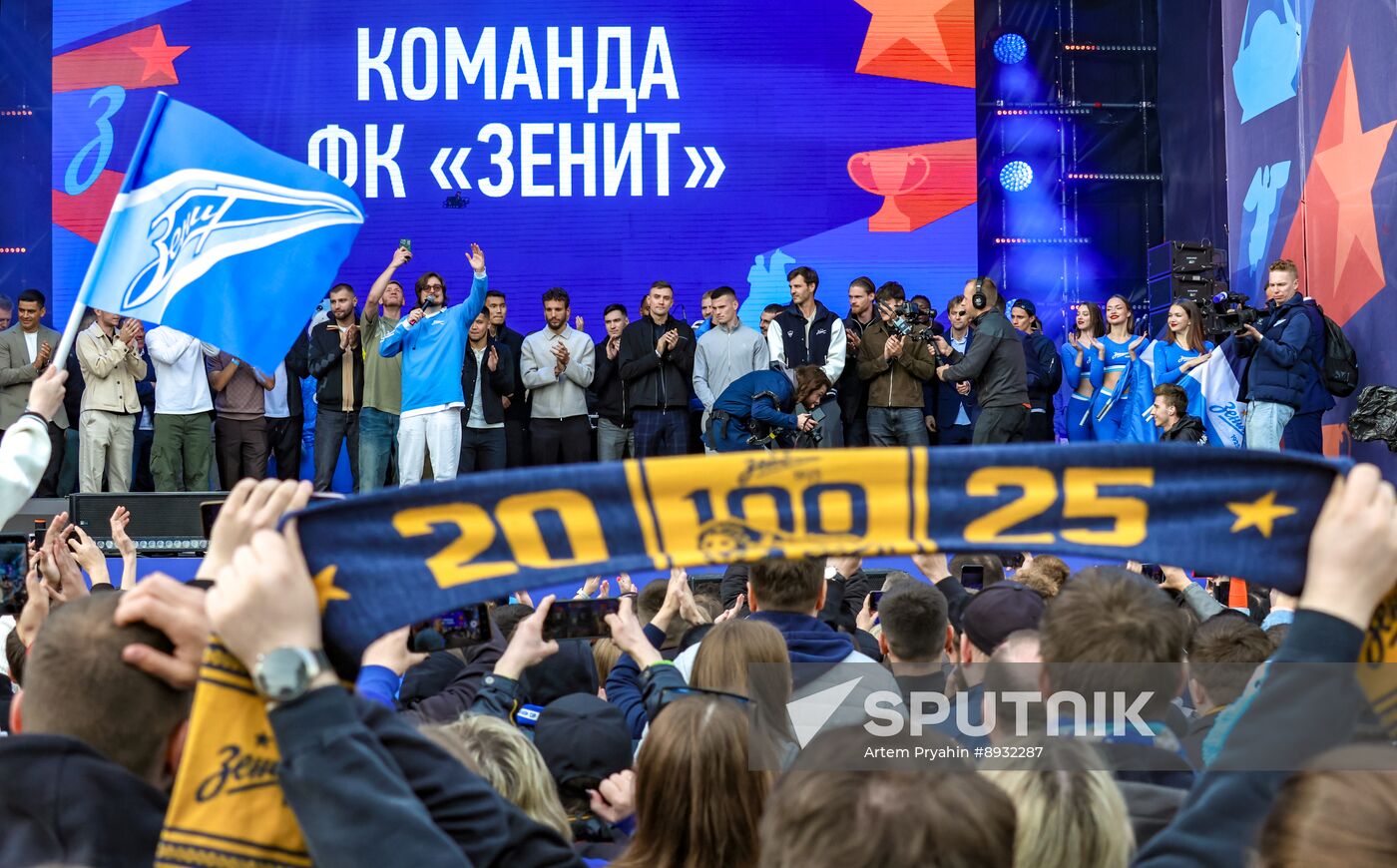Russia Soccer Zenit Centenary