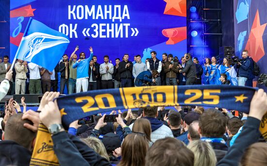 Russia Soccer Zenit Centenary