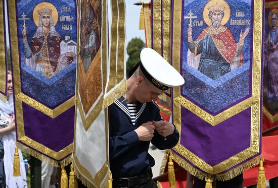 Russia Religion Prince Vladimir Baptism Day