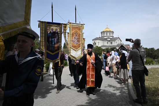 Russia Religion Prince Vladimir Baptism Day
