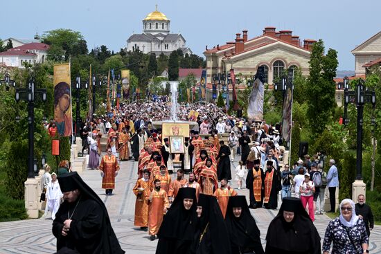 Russia Religion Prince Vladimir Baptism Day
