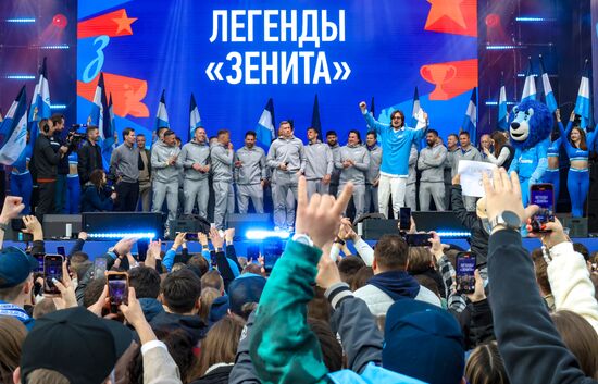 Russia Soccer Zenit Centenary