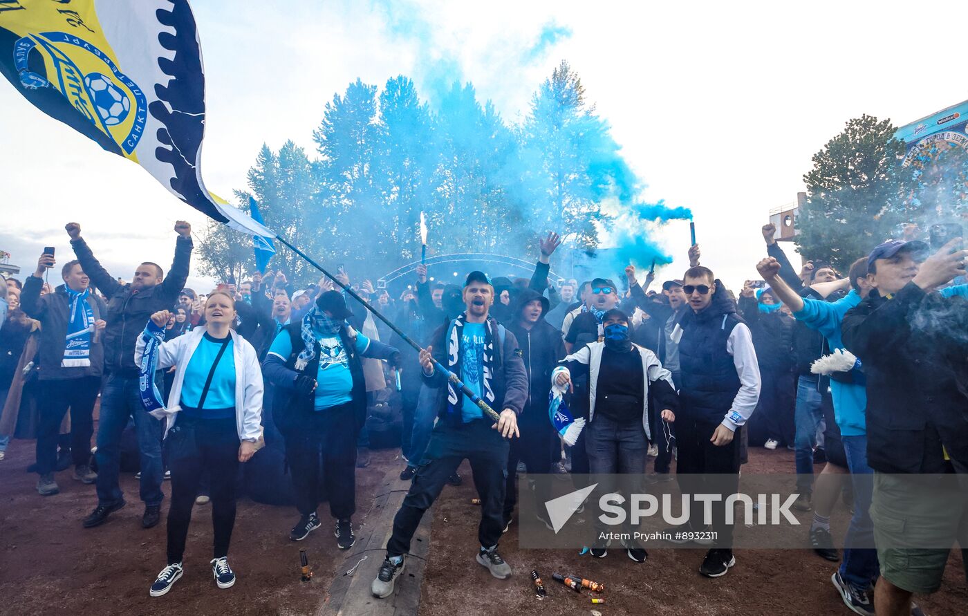 Russia Soccer Zenit Centenary