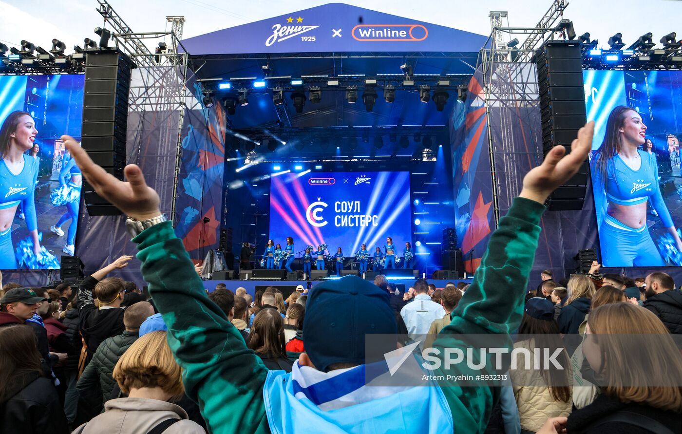 Russia Soccer Zenit Centenary