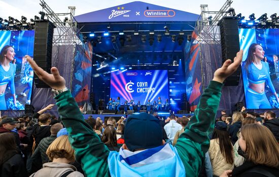 Russia Soccer Zenit Centenary