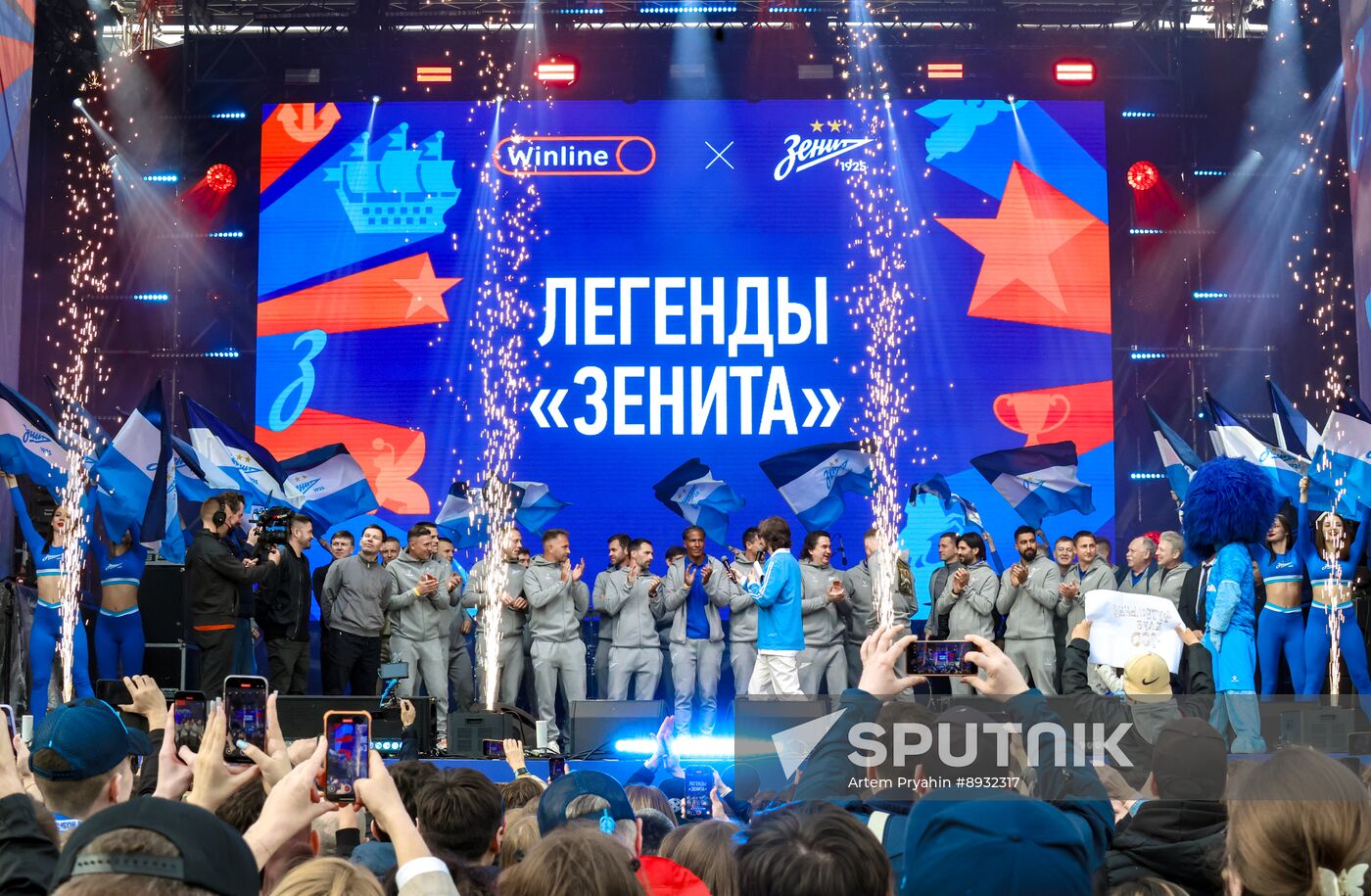 Russia Soccer Zenit Centenary