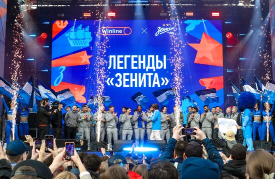Russia Soccer Zenit Centenary