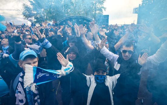 Russia Soccer Zenit Centenary
