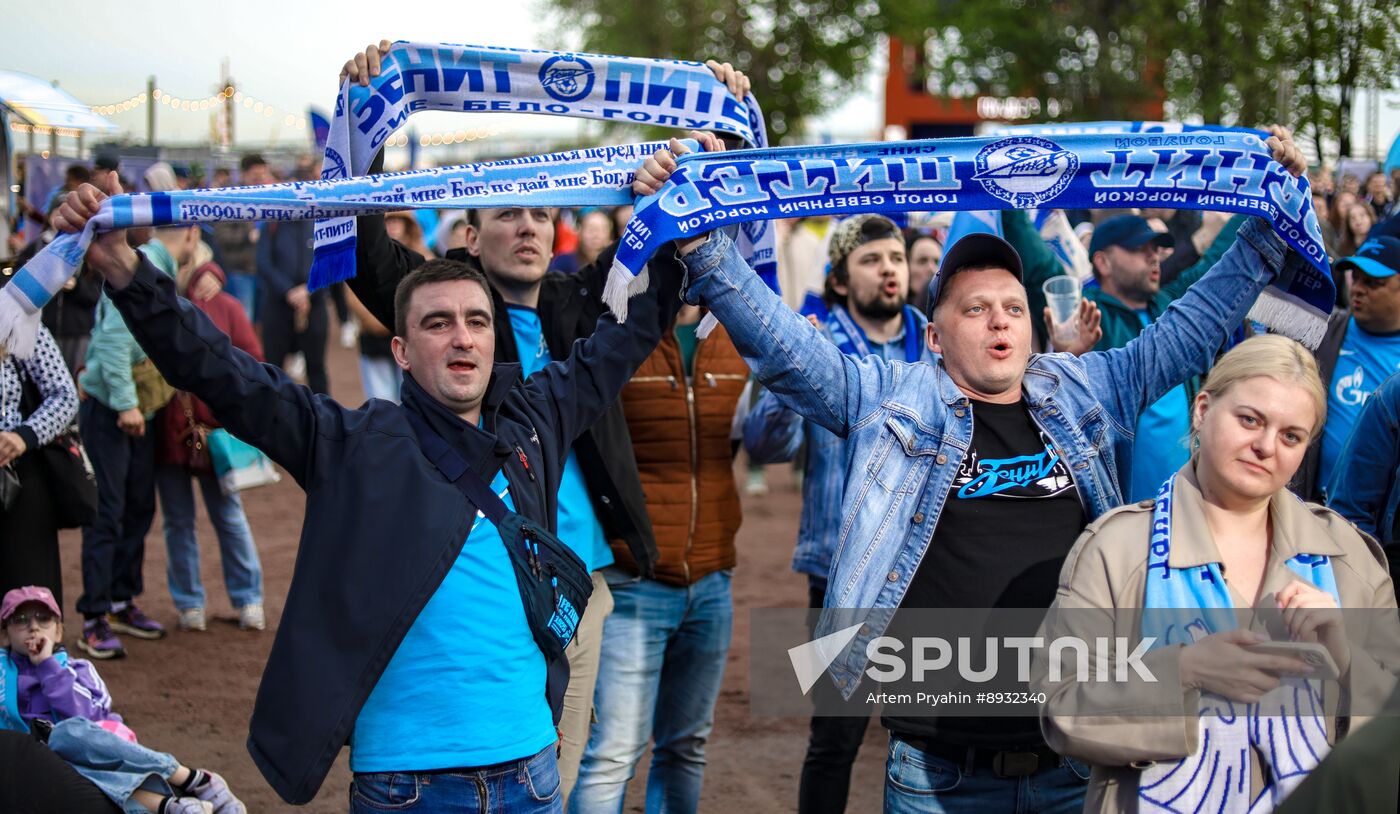 Russia Soccer Zenit Centenary