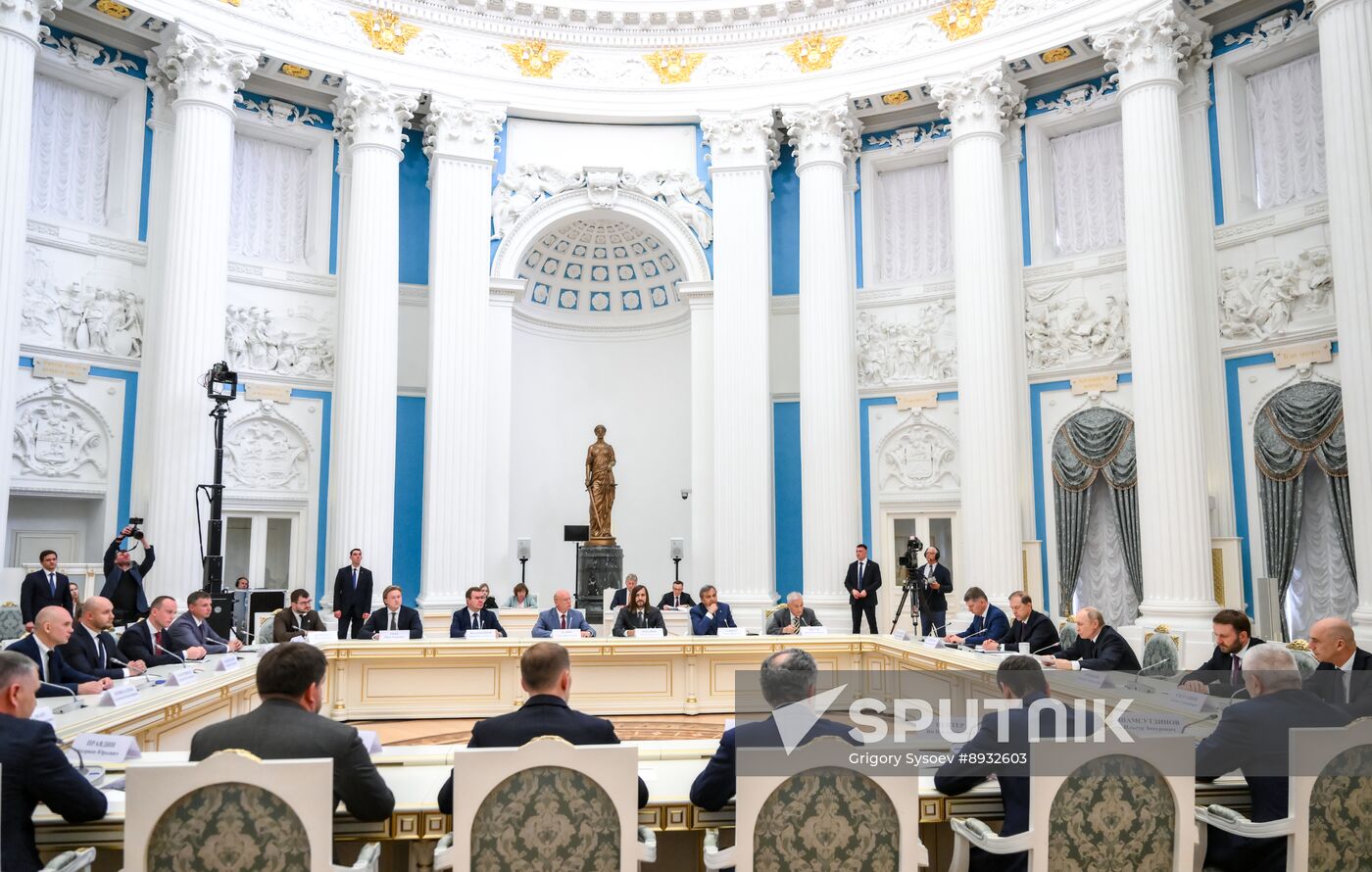 Russia Putin Business Community