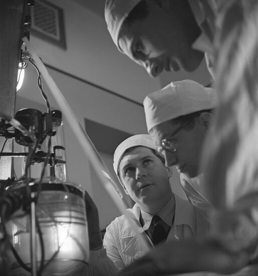 Radio-chemistry faculty at Moscow State University's Chemistry Department