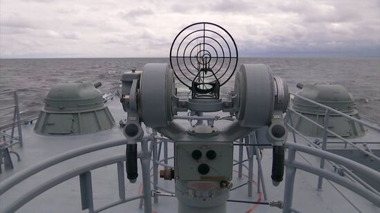 Russia Navy Baltic Fleet Drills
