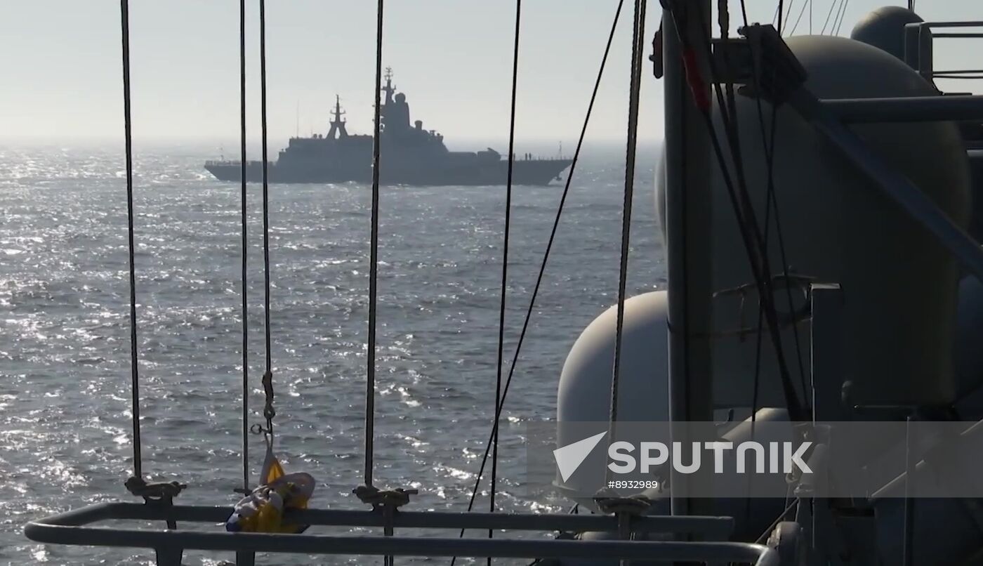 Russia Navy Baltic Fleet Drills