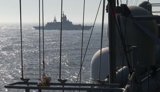 Russia Navy Baltic Fleet Drills