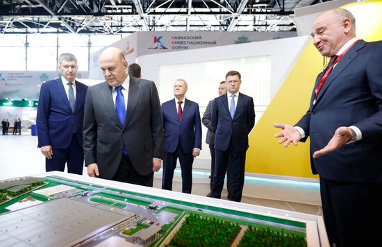 Russia Mishustin Caucasus Investment Forum