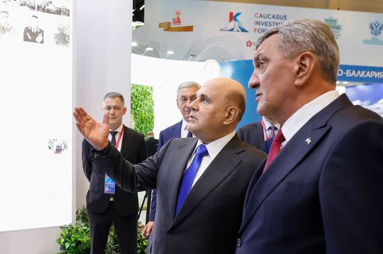 Russia Mishustin Caucasus Investment Forum