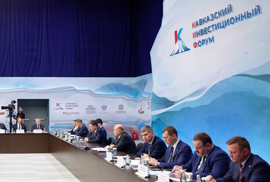 Russia Mishustin Caucasus Investment Forum