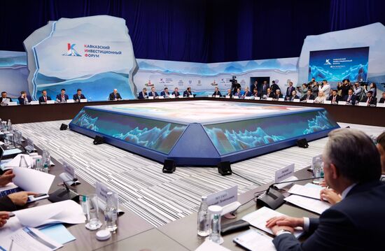 Russia Mishustin Caucasus Investment Forum