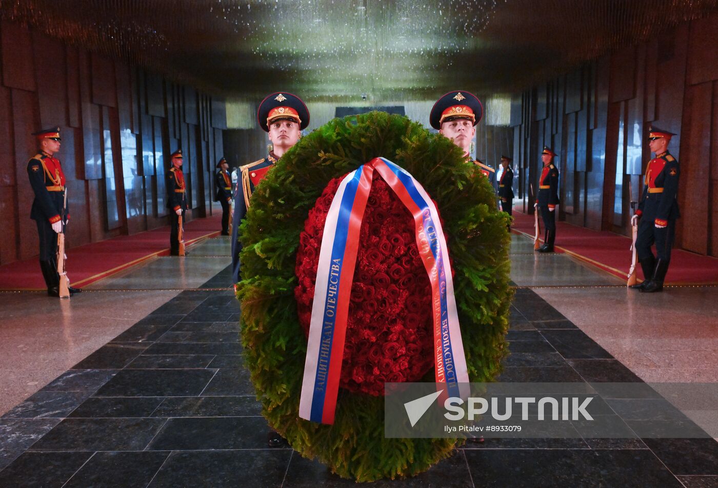 Russia International Security Meeting Wreath Laying