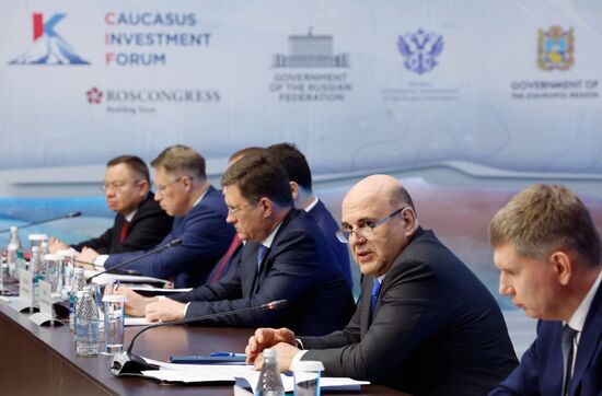 Russia Mishustin Caucasus Investment Forum