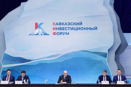 Russia Mishustin Caucasus Investment Forum
