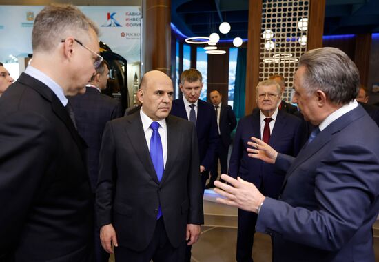 Russia Mishustin Caucasus Investment Forum