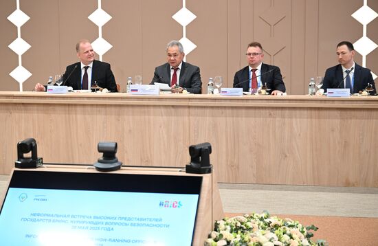 Russia International Security Meeting BRICS