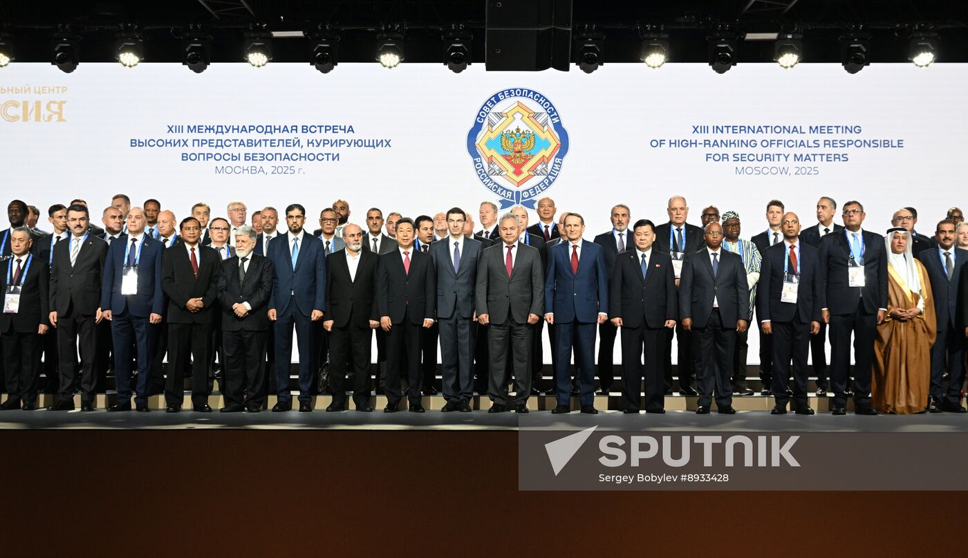 Russia International Security Meeting Photo Opportunity