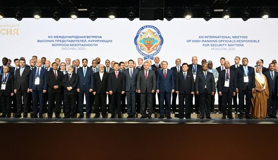 Russia International Security Meeting Photo Opportunity