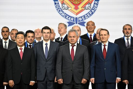 Russia International Security Meeting Photo Opportunity