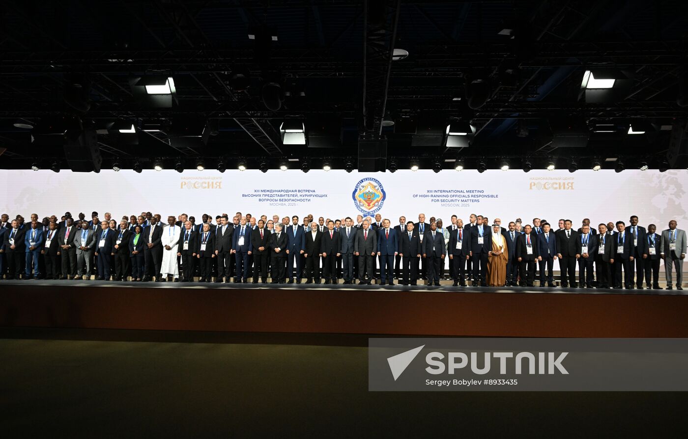 Russia International Security Meeting Photo Opportunity