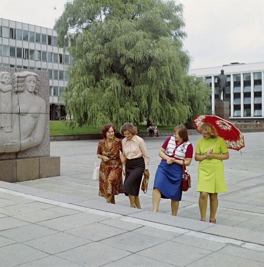 Deputy of Supreme Soviet of Lithuanian SSR Elena Markavichene