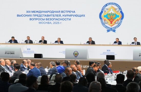 Russia International Security Meeting Opening