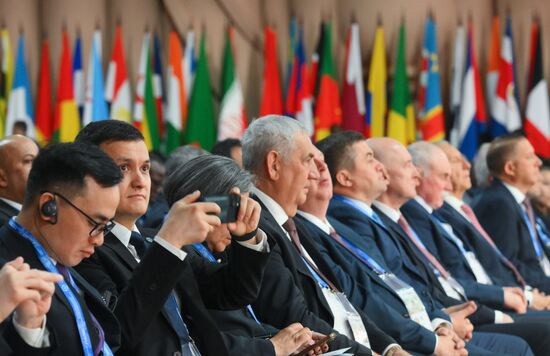 Russia International Security Meeting Opening