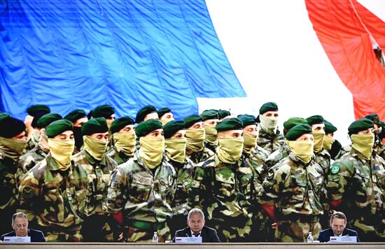 Russia International Security Meeting Opening