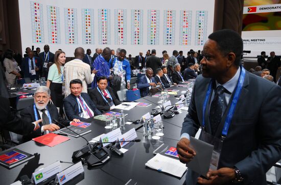 Russia International Security Meeting Opening