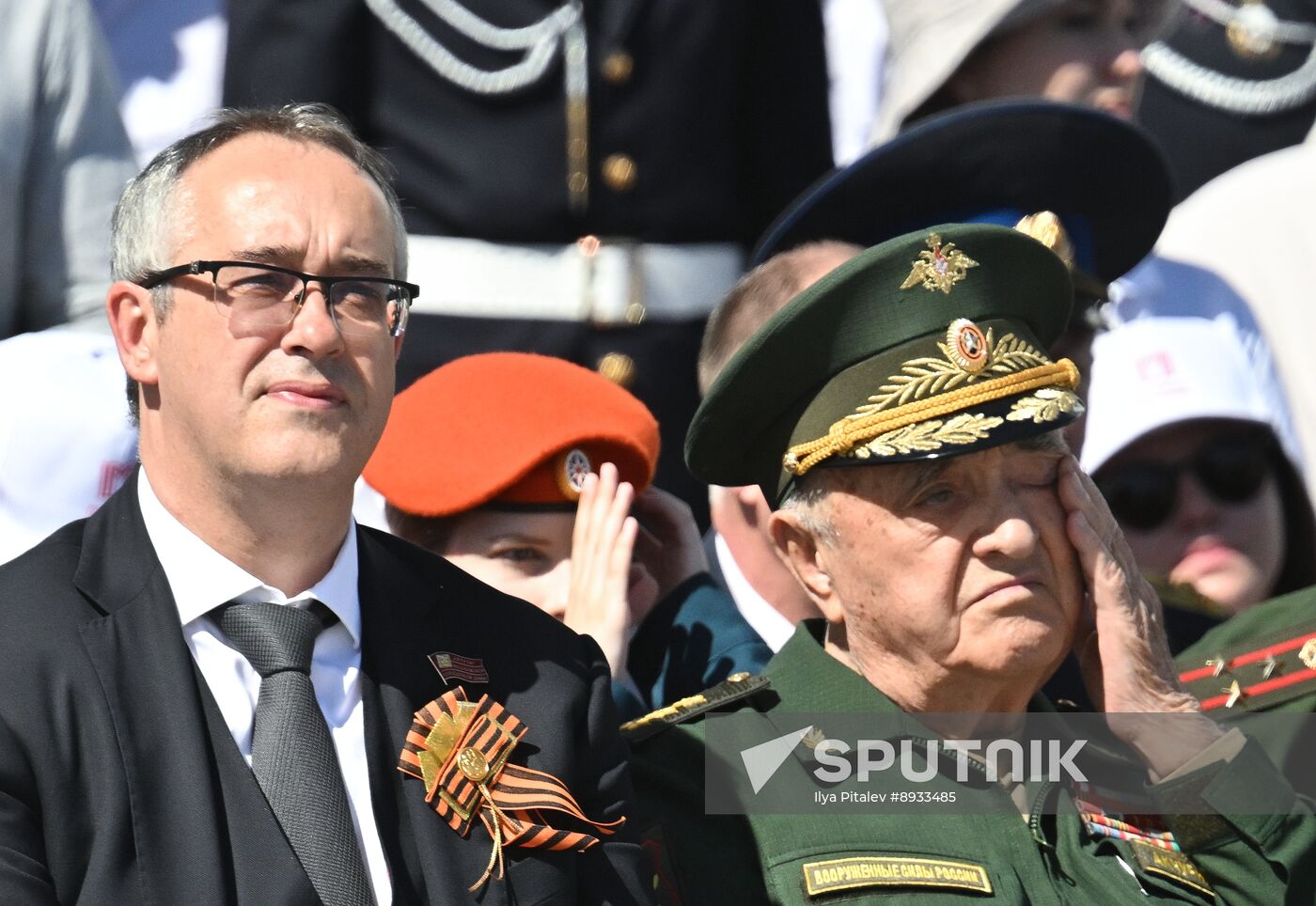 Russia Moscow Cadets Parade