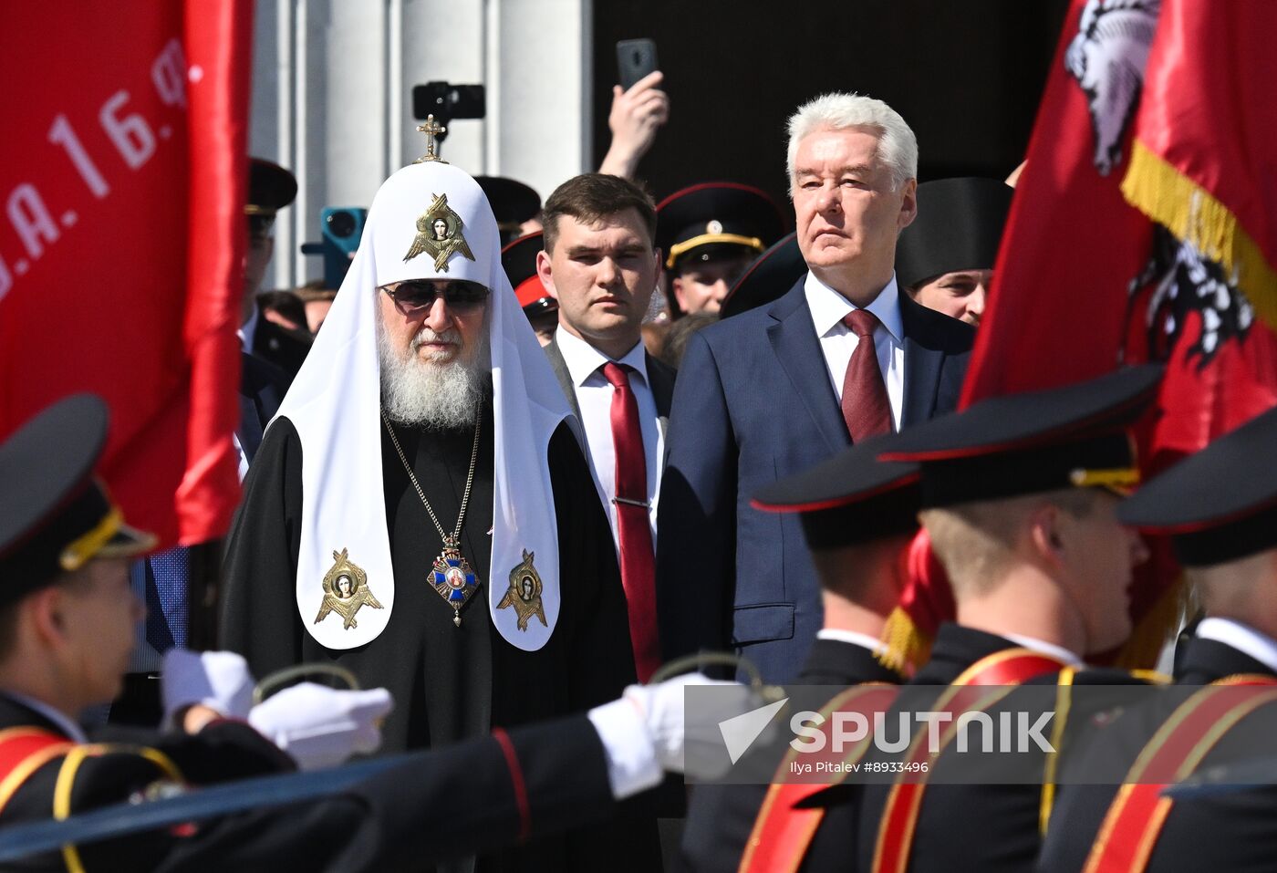 Russia Moscow Cadets Parade