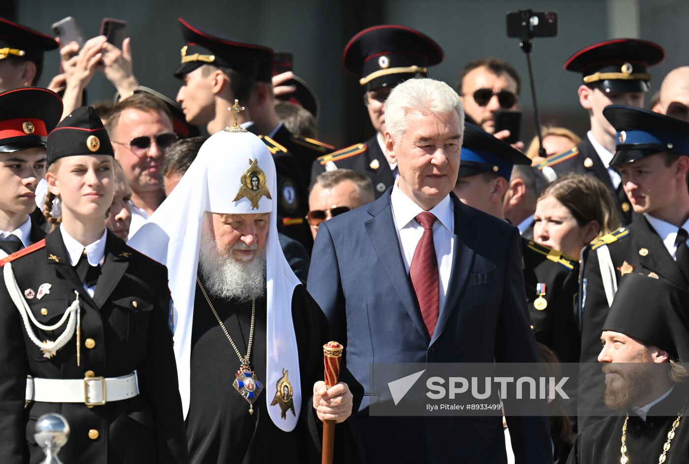 Russia Moscow Cadets Parade
