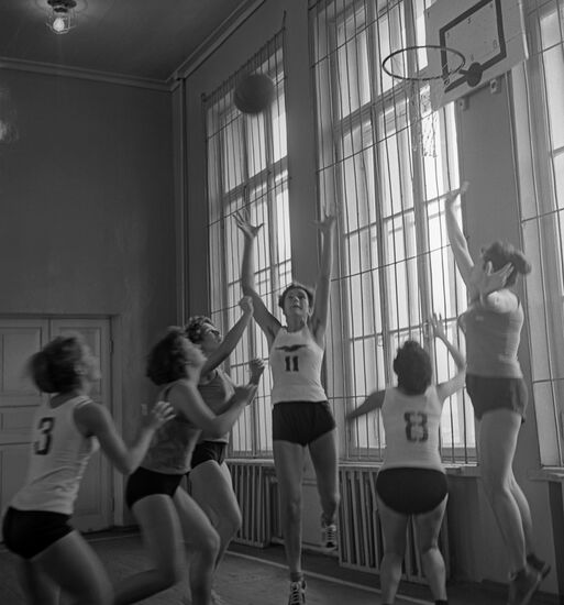 Students of Physical Education Department at Khabarovsk State Institute of Education