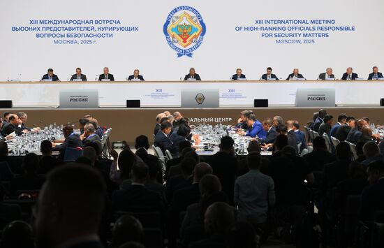 Russia International Security Meeting Opening