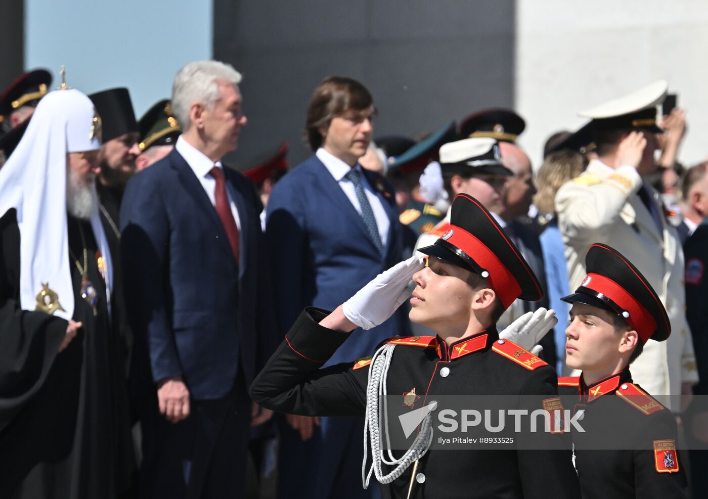 Russia Moscow Cadets Parade