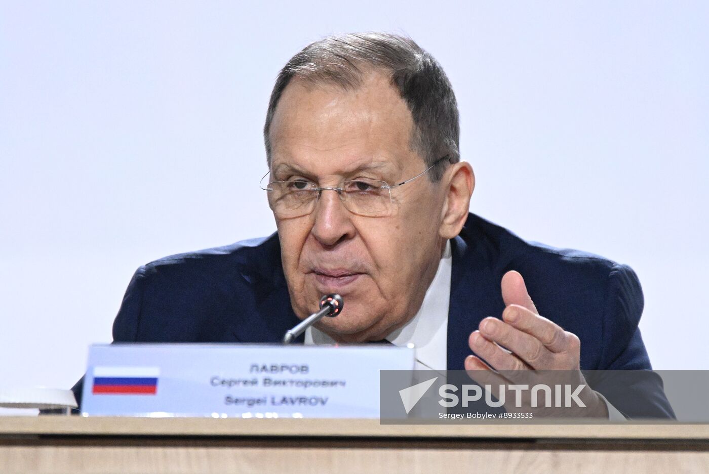 Russia International Security Meeting Opening