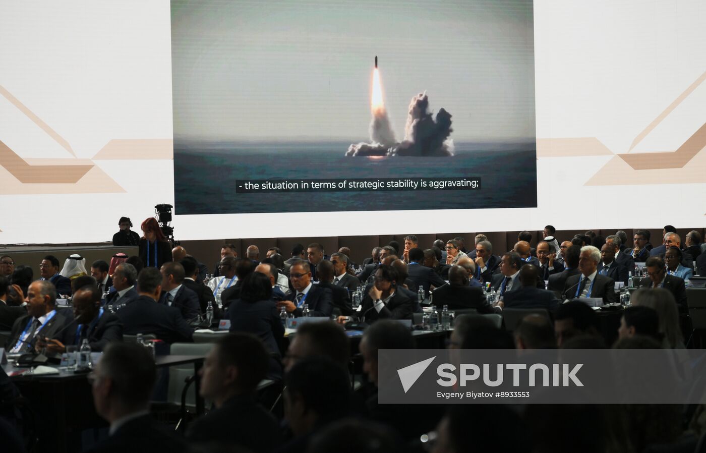 Russia International Security Meeting Opening