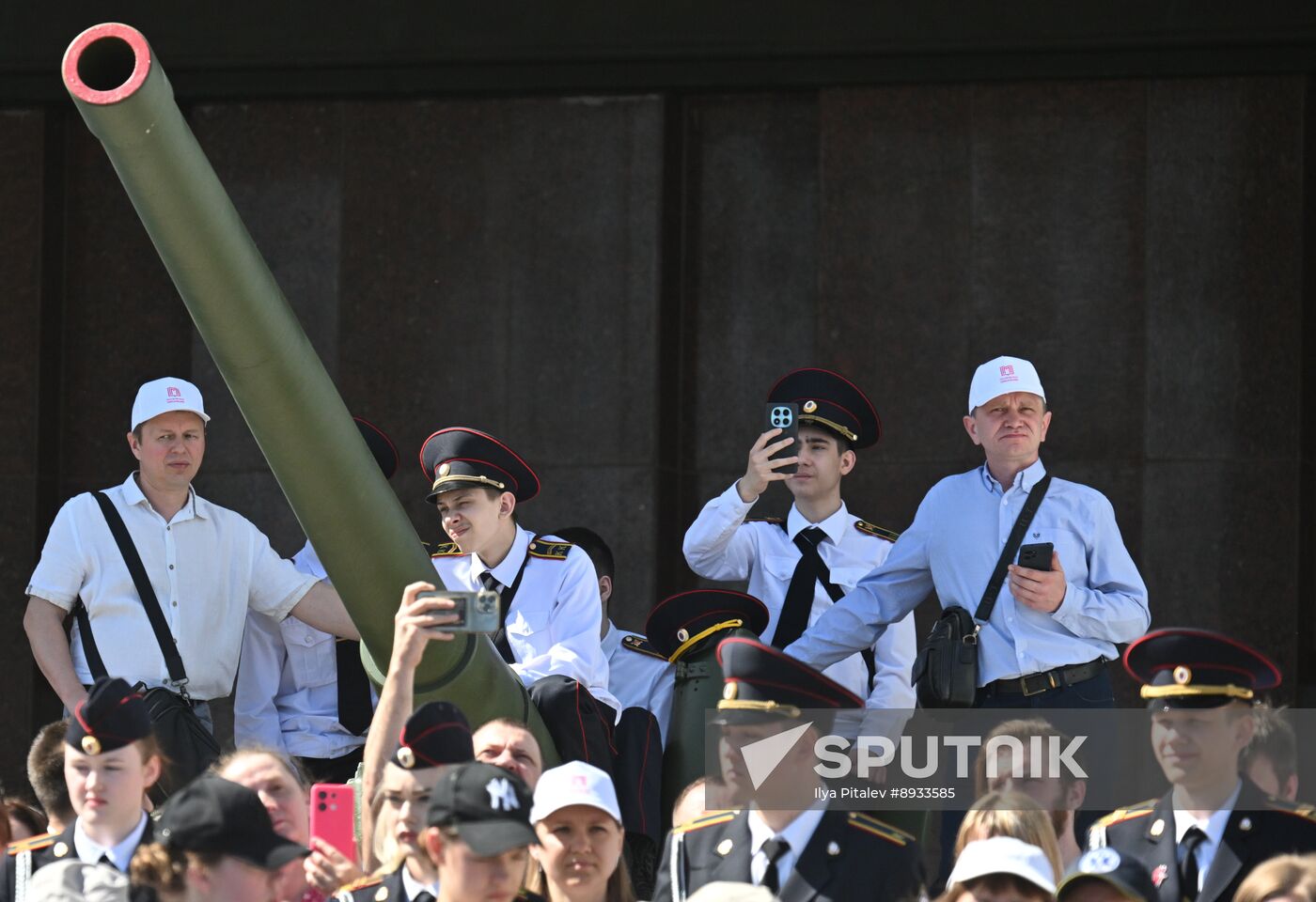 Russia Moscow Cadets Parade