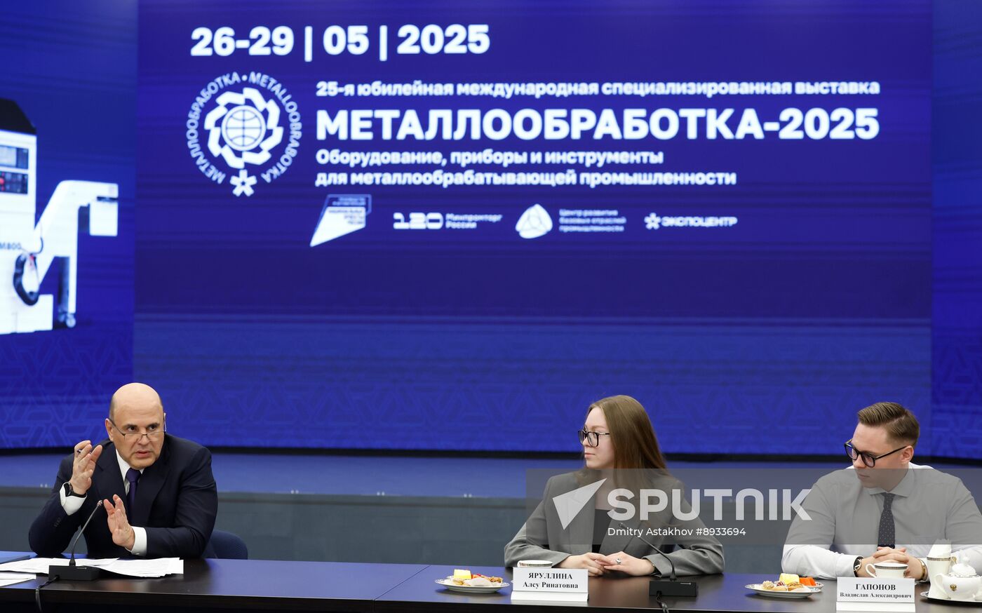 Russia Mishustin Metal Industry